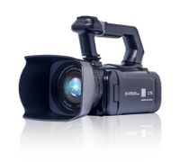 DV005 - videokamera s rozlíšením 2,7K Ultra HD, 64-násobným digitálnym zoomom (16-násobný optický zoom a 16-násobný optický zoom a nočné videnie)
