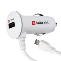 Micro USB Kfz Ladegerät Skross 2.960013 USB Ladegerät für den Zigarettenanzünder
