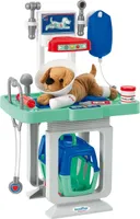 Ecoiffier - Veterinárne centrum vrátane plyšového psa s mnohými doplnkami (Ecoiffier 1908) SIMBA