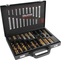 Kreator Krt012800 Mehrzweck-bohrer-set 120 Stücke Silber  Silber One Size