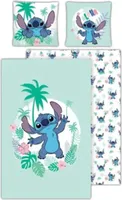 Disney Stitch Blau Kinder Mikrofaser Bettwäsche 2tlg. Set 135-140x200 65x65