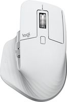 Logitech MX Master 3S - rechts - Laser - RF Wireless + Bluetooth - 8000 DPI - Silber - Weiß