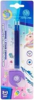 Blaue radierbare Minen + Radiergummi für ASTRAPEN Schreibgeräte Oops! blister