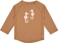 Lässig Schwimmshirt Badeshirt Langarm  Splash & Fun Seahorse caramel, 25-36 Monate Gr. 98