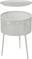 Runder Couchtisch mit Stauraum, Ø 40 cm