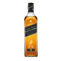 Johnnie Walker Black Label 12 Jahre, Blended Scotch Whisky, 40% Vol, 700ml
