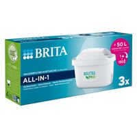 Brita Wasserfilter-Kartusche 3er Maxtra Pro ALL-IN-1 - Filterwasser (1er Pack)