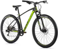 29 Zoll Alu Leader Fox Esent 8 Gang Mountain Bike Fahrrad Schwarz Grün Rh 41cm 2023