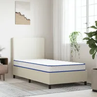 vidaXL Materac piankowy z pamięcią kształtu 200×90×17 cm