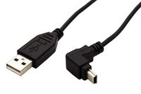 GOOBAY Kabel połączeniowy USB 2.0 Hi-Speed A/B 93971, 90°, 1,8 m, czarny