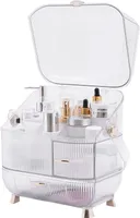 Přenosný kosmetický box Organizér Make-Up Storage Box s rtěnkou Box
