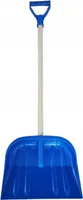 Schneeschaufel für Kinder Blau Holzstiel 83cm Schneeschieber Schneeräumer