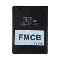 Spielkonsolenspeicherkarte Slim Hochgeschwindigkeit 8 MB/16 MB/32 MB/64 MB FMCB Free McBoot v1.953 Gaming -Datenspeicherkarte für PS2-C