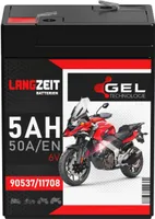 Langzeit Gel Motorradbatterie 9053711708 5Ah 6V