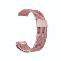Bstrap Milanese Armband für Samsung Galaxy Watch 4 / 5 / 5 Pro / 6, rose pink