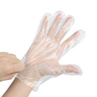 Celefree Karton mit 100 Stück Umweltschutz PVC Einweg-Inspektionshandschuhe Puderfreie Sanitär Transparente Handschuhe Fingerabdruck Touchscreen Arbeitsschutz,M