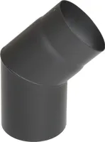 Raik Rauchrohrbogen / Ofenrohr 150mm - 45° gussgrau