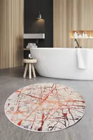 Mijolnir, Shine (140), Badematten, Mehrfarbig, Polyester, 140 x 140 cm