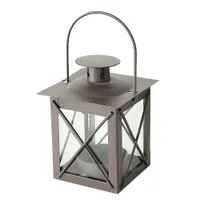 Laterne Farol braun Eisen Höhe 10,5 cm Breite 7,5 cm Stückpreis