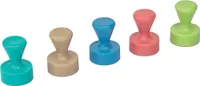 MAUL neodymové kuželové magnety 12 mm 10 kusů různých barev