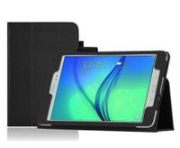 Ochranný kryt pro Samsung Galaxy Tab A SM-T550 T551 T555 9,7" Smart Slim Case Book Cover Stand Flip (černý)