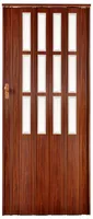 Drzwi Harmonijkowe St13 Mahoń 85 x 203 cm