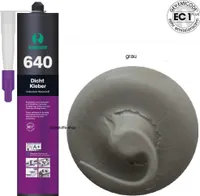 Ramsauer 640 Dicht Kleber 1K Hybrid Klebstoff 460g Kartusche grau