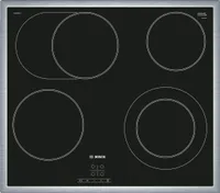 Bosch Series 4 PKN645BA1E - čierna - integrovaná - sklokeramická - 4 zóny - 4 zóny