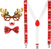 WIDMANN S.R.L.  Hosenträger, Fliege  Brille, Rentier
