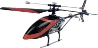 Amewi Buzzard V2 czerwony helikopter RC dla początkujących RtF modelarstwo śmigłowcowe