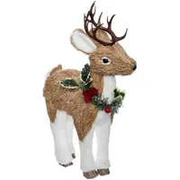 Figurka renifer, tworzywo sztuczne, 38 cm