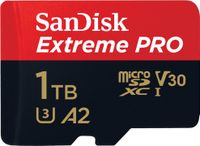 SanDisk Extreme - 1000 GB - MicroSD - Klasse 10 - UHS-I - 170 MB/s - 90 MB/s