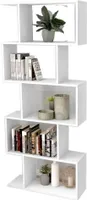 Weißes Regal Mode Bücherregal Treppenförmig