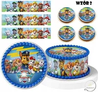 Paw Patrol Skye Tortenaufleger Torte Tortenbild Fototorte Zuckerbild Essbar Premium 0,6mm (PP28)