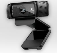 Logitech G HD Pro C920, 1920 x 1080 Pixel, 1080p,720p, H.264, 15 MP, USB 2.0, Schwarz