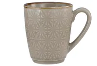 CreaTable Retro hrnček na kávu, kamenina, 300 ml, taupe