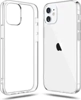 Wisam® Apple iPhone 12 Mini 5.4" Silikon Case Schutzhülle Hülle Transparent