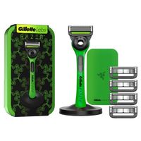 Gillette Labs Razer Limited Edition Reise-Etui + 5 Klingen Nassrasierer