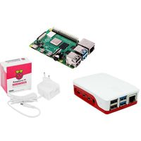 Raspberry Pi® Essentials Kit V1.2 4 B 1GB 4 x 1.5GHz inkl. Netzteil, inkl. Gehäuse