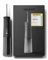 Zahnheld Munddusche elektrische Zahndusche Aquadent - Reinigung der Zahnzwischenräume, abnehmbarer Wassertank, 170 ml, Water Flosser, Zahnpflege