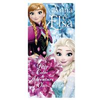 Disney Frozen Handtuch Anna und Elsa Magie 70 Wohnen & Einrichten Wohnaccessoires Heimtextilien Badtextilien Strandtücher 