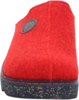 Rohde Damen Hausschuhe Pantoffeln Softfilz Foggia 6120, Größe:37 EU, Farbe:Rot