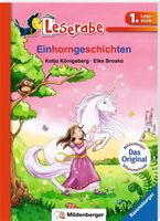 Einhorngeschichten - Leserabe 1. Klasse - Erstlesebuch für Kinder ab 6 Jahren (Leserabe mit Mildenberger Silbenmethode)