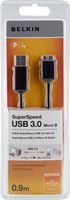 BELKIN USB 3.0 Micro-USB Pro Kabel, A to Micro-B, 0,9m