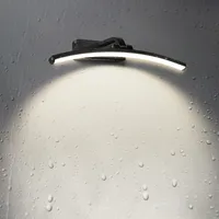 EMKE LED Spiegelleuchte Spiegellampen für das bad spiegelleuchte badezimmer 40cm 180° drehbar spiegelleuchte led BadSpiegelschrank Beleuchtung 4000K