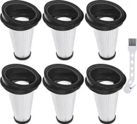 6 Stück Ersatzfilter für Grundig VCH 9129L 9929L 9130 9930 2 in 1 Akku-und Handstaubsauger,Hepa Filter Ersatzteile