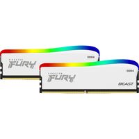Kingston 32GB 3600MHz DDR4 Kit(2x16) Fury Beast RGB SE White (KF436C18BWAK2/32)