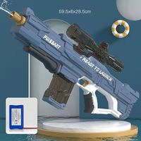 Wasserpistole 10m Reichweite Water Gun Kinder Erwachsene Pool Spielzeug 600ML A1 