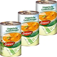 Erasco Maďarská gulášová polievka jemná s jemným mäsom 390ml 3-pack