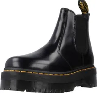 DR. MARTENS PLATAFORMA 2976 QUAD DE PIEL SMOOTH Čierna